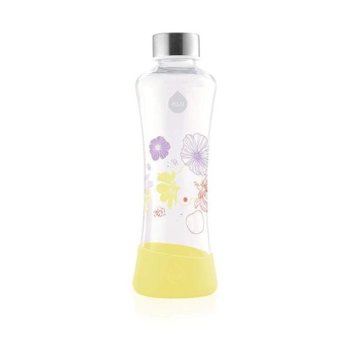 γυάλινο μπουκάλι νερού equa daisy